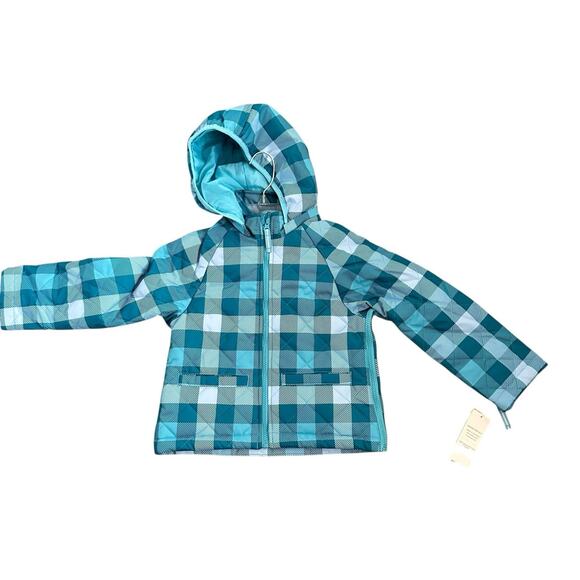 Cat & Jack Infant Kids Zip-Up Winter Puffer Windbreaker 3-In-1 Jacket - Picture 5 of 9